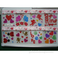Removable decorative soft window cling